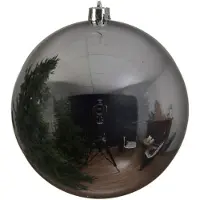 Décoris Kerstbal | | Ø 25 cm (Zilver)