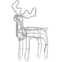 Beliani INNES - Kerstdecoratie - Wit - IJzer
