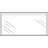 Quantore Paklijstenvelop Quantore zelfklevend onbedrukt 225x122mm 1000 stuks