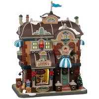 Lemax Olde Time Fudge Shop battery operated Led Kerst