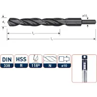 Rotec HSS Spiraalboor 14x160 mm