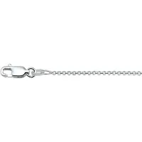 Trendjuwelier huiscollectie 1021118 Zilveren Ketting Anker Rond 1,4 mm 41 + 4 cm