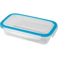 Hega hogar 12x Voorraad/vershoudbakjes 0,5 liter transparant plastic/kunststof -