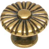 Intersteel Meubelknop rond zon ø25mm - gebruineerd
