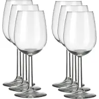 Royal Leerdam 12x Luxe wijnglazen voor witte wijn 230 ml Bouquet - 23 cl - Witte