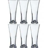 Arcoroc 12x Stuks pilsner bierglazen voor witbier/rosebier 330 ml -