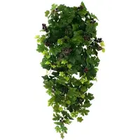 Maxifleur Kunstplanten Diamond druiven kunsthanger 90cm