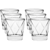 Vidivi 18x Luxe drinkglazen/waterglazen Concerto transparant 290 ml - Wijnglazen Concerto 290 ml