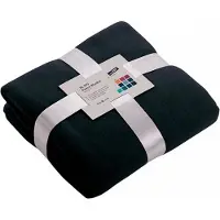 James & nicholson 15x Fleece dekens/plaids marineblauw 130 x 170 cm - Woondeken - Fleecedekens