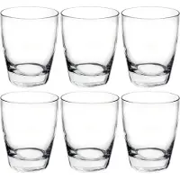 Bormioli Rocco Tumbler waterglazen - 9x - transparant - 280 ml - drinkglazen