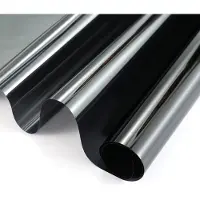Wicotex Raamfolie - 3x rollen - zonwerend - transparant/ carbon - 90x200 cm - statisch - glasfolie
