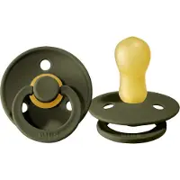BIBS Green Hunter L Schnuller Beruhigender Hevea-Gummi
