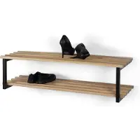 Spinder Design Rizzoli | Marco XL (100 cm) Schoenenrek - Zwart | Eiken