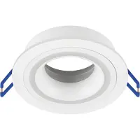 Strühm INDI C - Spot Armatuur GU10 - GU10 Inbouwspot - Rond - Wit - Aluminium - Ø93mm