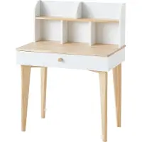Vertbaudet Bureau voor de basisschool SCANDI wit/hout