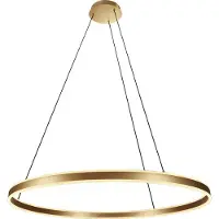 Steinhauer - hanglamp - Ringlux - goud - metaal - Ø 100cm - LED - 3676GO
