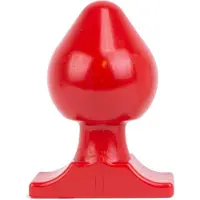 All Red Buttplug 19 x 11 cm - rood