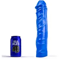 All Blue Dildo 31 x 6,5 cm - blauw