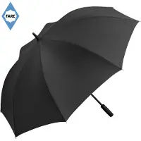FARE Golf Paraplu - Ø 133 cm - Automatisch openend - Winddicht - Reflecterend materiaal - Exclusief - Polyester - Zwart