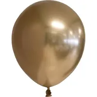 Wefiesta 50 Gouden Spiegelballonnen 12" (30cm) - Glanzend Effect voor uw Evenementen! (chrome, mirror)