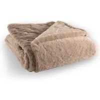 Tiseco Plaid Home Studio Ruby Taupe-150 x 200 cm
