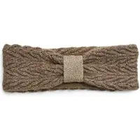 Pieces Pcnohanna Headband Lurex Fossil Gold Lurex | Bruin | Maat: One Size