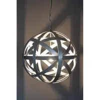 Barrelatelier Hanglamp "Champagne" 67cm / staal / Kroonluchter
