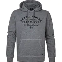Petrol Industries - Heren Artwork Hoodie Wyatt - Grijs - Maat M