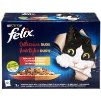 Felix 2x Doubly Delicious Smakenmix van het land 12 x 85 g