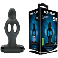 Mr. Play - vibrerende buttplug - 11,8 cm