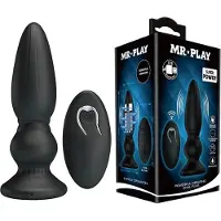 Mr. Play - vibrerende buttplug remote - 12,5 cm