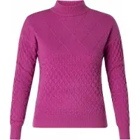ES&SY gebreide trui fuchsia female | Maat: 42