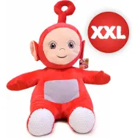 Teletubbies Po Pluche Knuffel XXL 100 cm - Extra Grote Teletubbie Knuffels - Laa Laa, Po, Tinky Winky, Dipsy XL - Groot Knuffeldier Knuffelpop