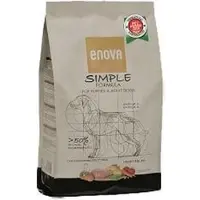 Enova Graanvrije Hondenbrokken Kip & Aardappel - Energierijke Voeding voor Actieve Honden - 2 KG