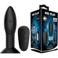 Mr. Play - vibrerende en roterend buttplug 13 cm