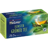 Meßmer beste groene thee, fris, 25 theezakjes - doos van 12 x 44 g
