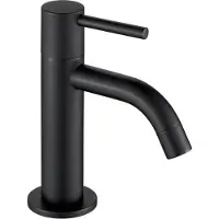 Enjoy Robinet de lave-mains eau froide noir mat