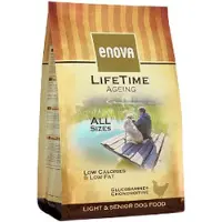 Enova Senior Hondenbrokken Kip & Rijst - Dieetvoeding voor Overgewicht en Gezonde Gewrichten - 2 KG