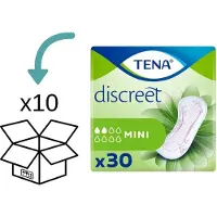 Tena Discreet Mini | 10 pakken van 30 stuks