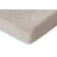 Eleganzzz Hoeslaken 200 gr/m2 Hoogwaardig Flanel Fleece 35cm Hoekhoogte - Beige - 180x200 - Hoeslakens - Lits Jumeaux - Fluffy Hoeslaken