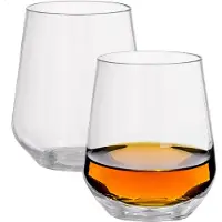 Duni Drinkglas Elegance - 2x - chique - onbreekbaar kunststof - 300 ml - vaatwasser bestendig - plastic waterglazen