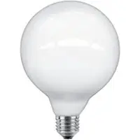 Expo ETH Led Globe 125mm E27 8w/100w 2700k dimbaar 1000L opaal glans glas