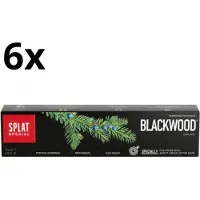 Splat 6x Tandpasta Special Blackwood - 75ml - Voordeelverpakking