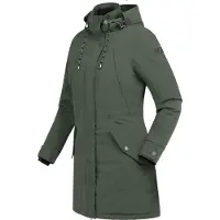 Elt WINTER PERFORMANCE LANGE PARKA ONTARIO Groen