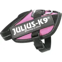 Julius-K9 WERELD BEKENDE IDC POWERTUIG VOOR TEKSTLABELS ROZE MAAT: MINI-MINI