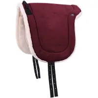 QHP - Bareback Pad - Bordeaux - Full