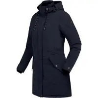 Elt WINTER PERFORMANCE LANGE PARKA ONTARIO Blauw