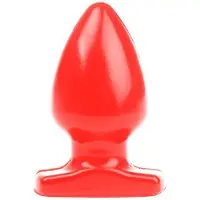 I Love Butt I Butt - Bolvormige Buttplug - Rood S