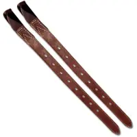 Wintec Quick-change Leather Spoorriemen Bruin 32.5 cm