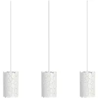 LINDBY Hanglampe , Aralena, dimbare, Wit, Woonkamer, Metaal, Modern